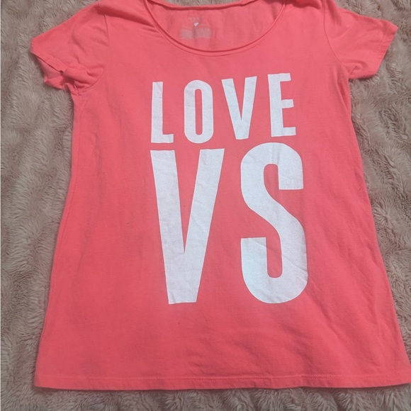 Y2k Coral Love VS T-Shirt - Picture 1 of 3